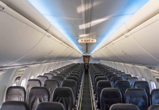 airline seat map